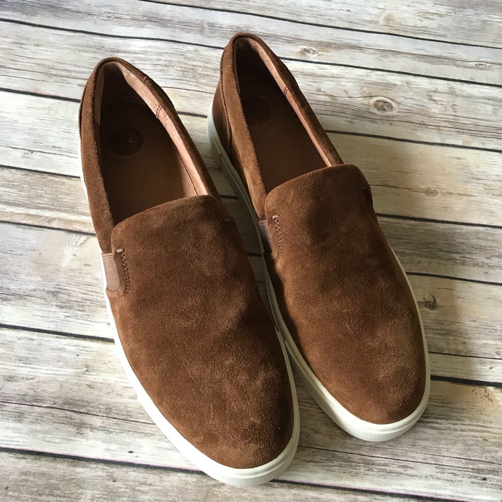 New Frye Ivy Slip On Shoes Oxfords Leather Suede - Picture 3 of 7